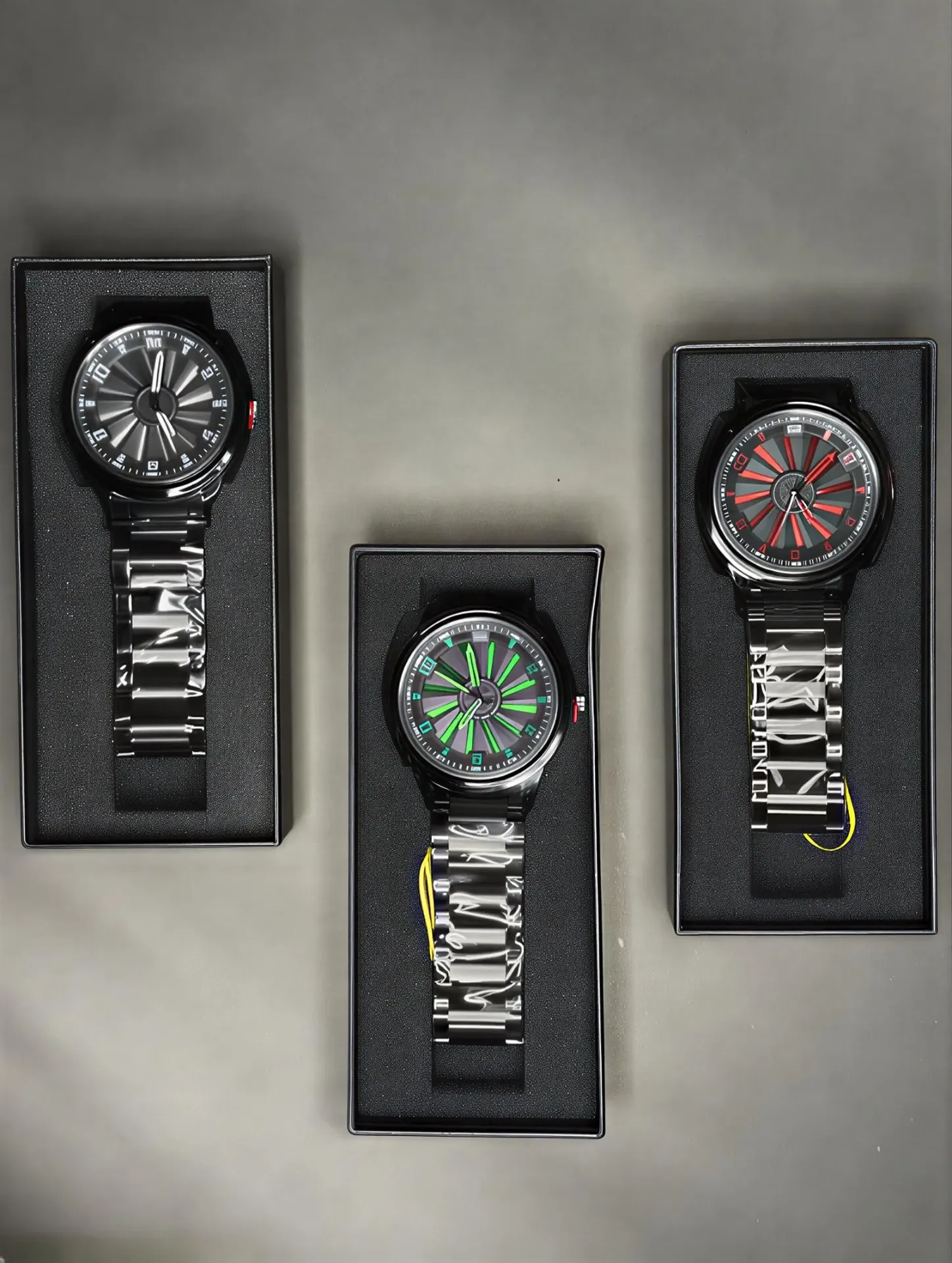 Curren Wheel Watch (Green)