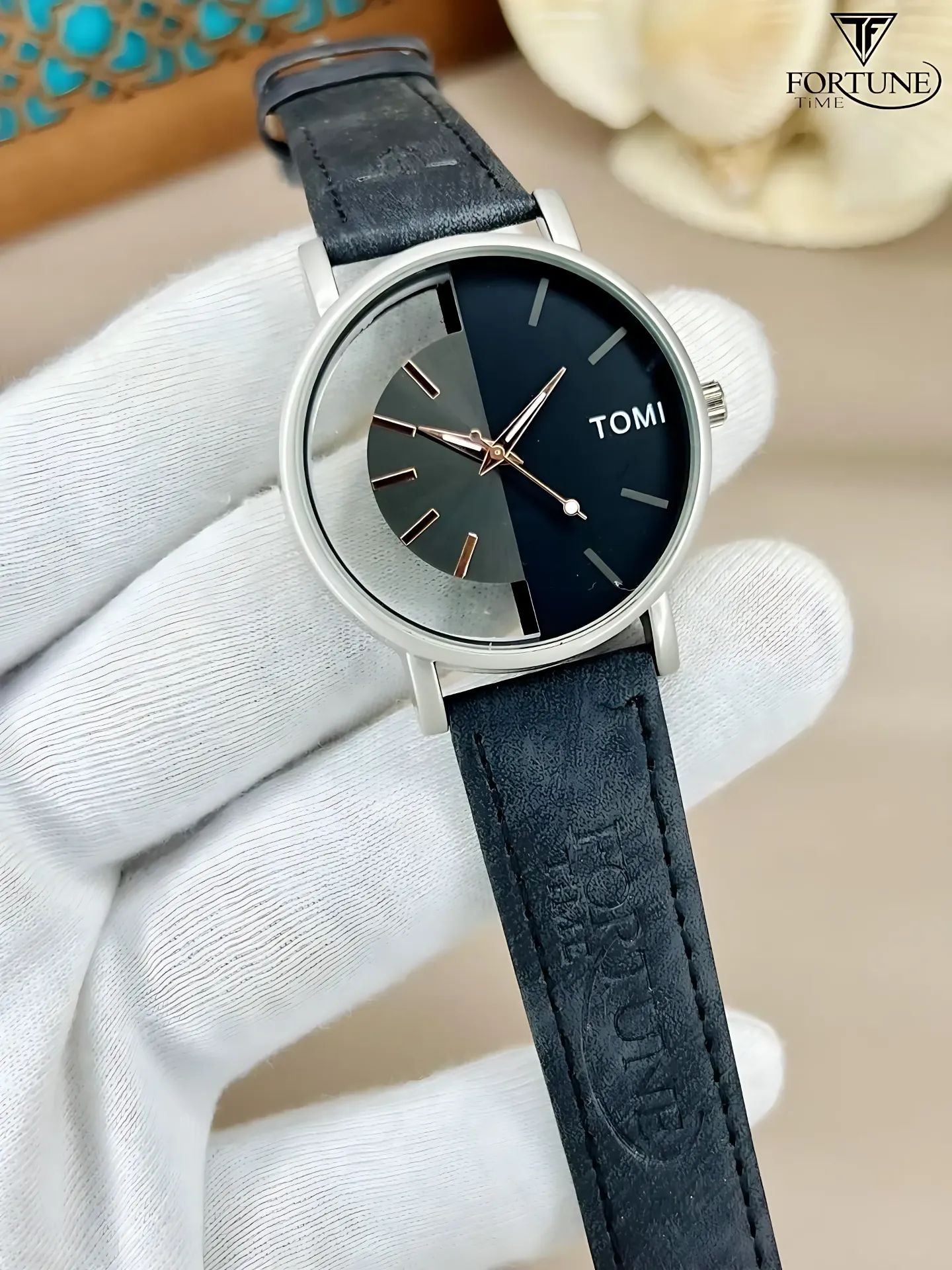 TOMI T-080 Semi-Transparent Watch