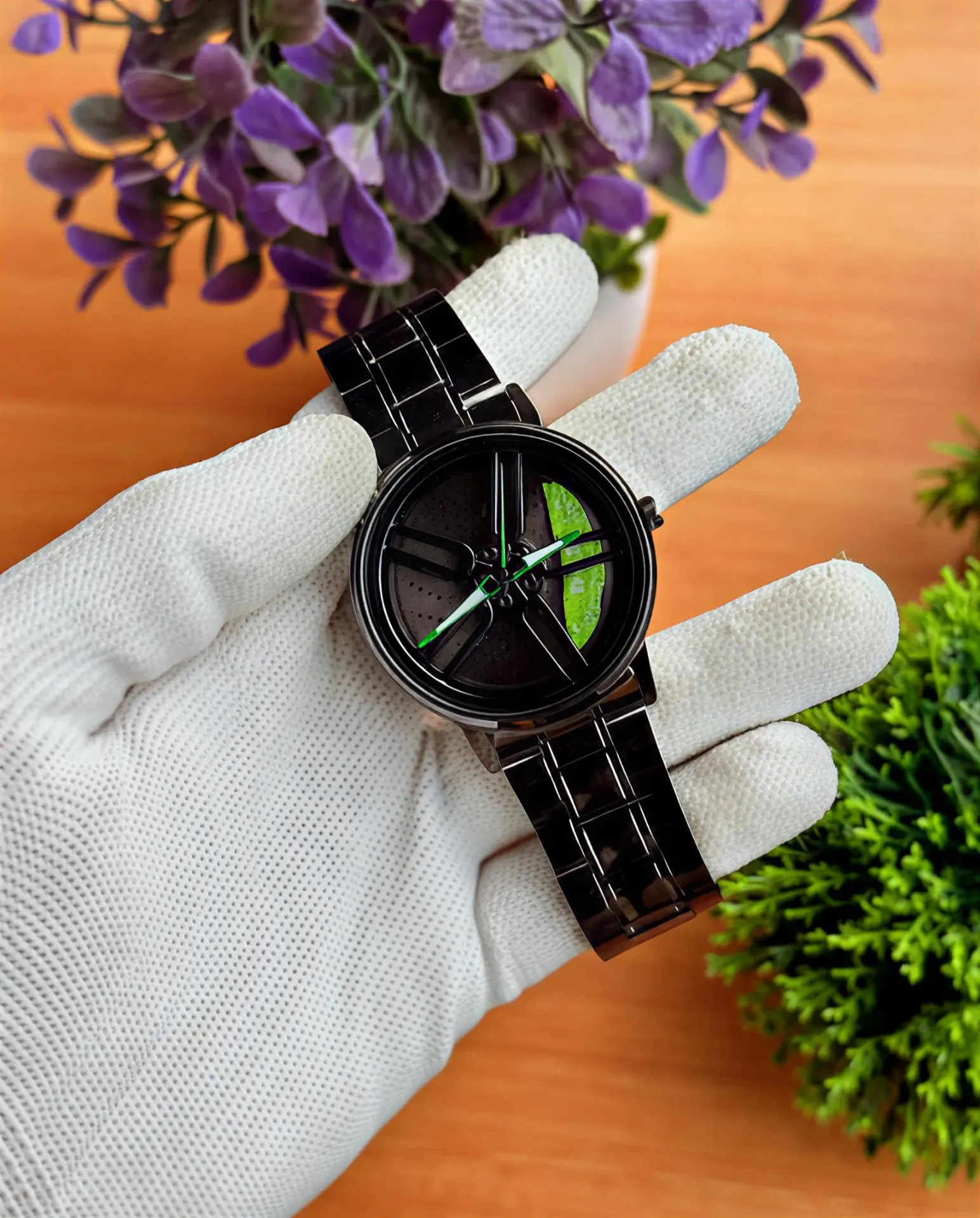 BALL LENG Wheel Watch (Green)